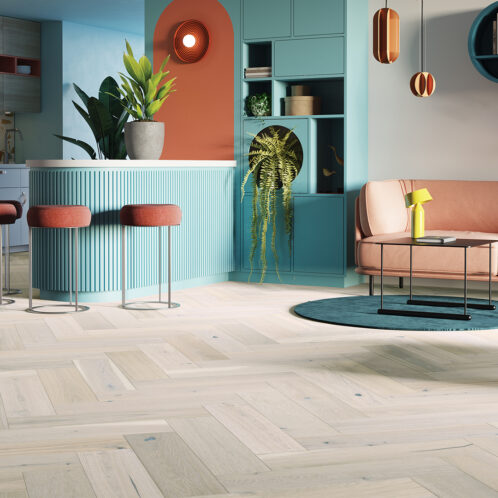 Ek Cappuccino Klassisk Fiskbensparkett 180