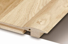 Lackad ek expansionslist 2 m, matt vit lack